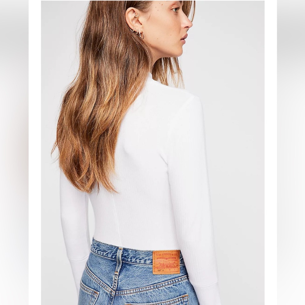 Free people white Rickie top - Picture 3 of 6